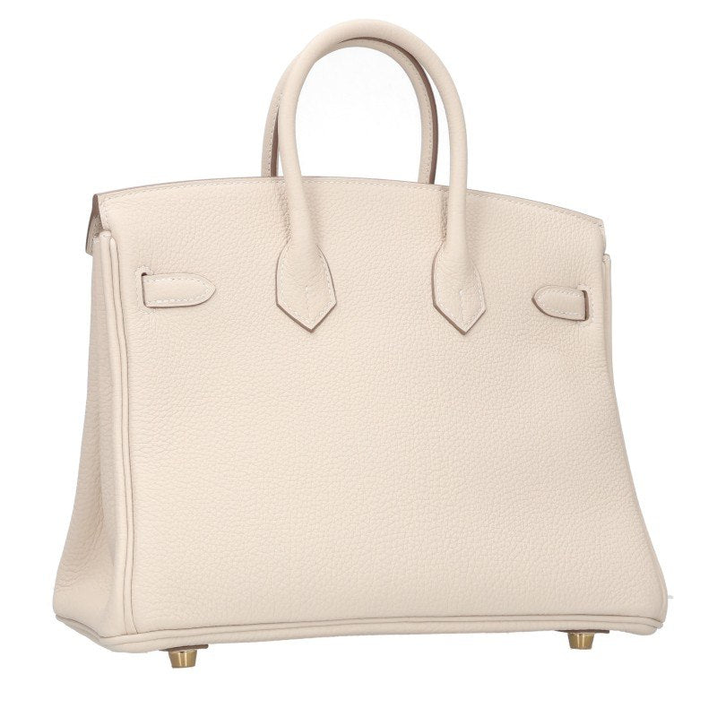 HERMES Birkin Togo Leather Gold Hardware Bag Size 25