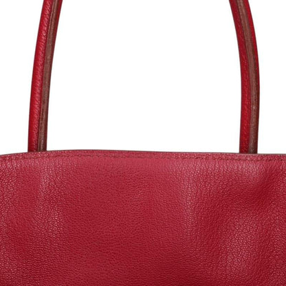 HERMES Birkin Togo Ruby Silver HW Bag Size 35
