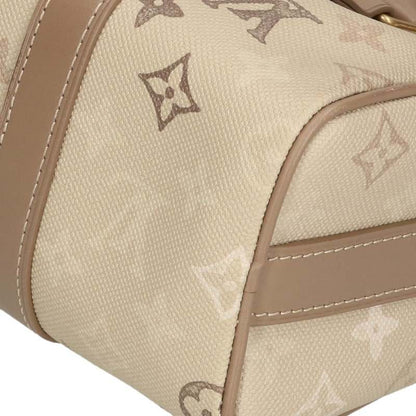 LOUISVUITTON Keepall Bandoulière 25 Bag Beige Size 25