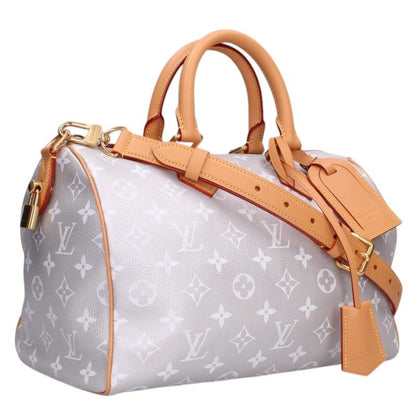 LOUISVUITTON 26AW Silver Monogram Speedy P9 Bag Size 30