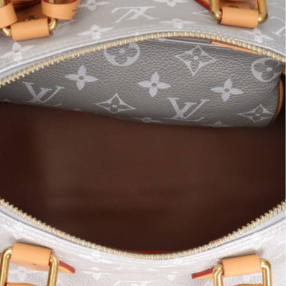 LOUISVUITTON 26AW Silver Monogram Speedy P9 Bag Size 30