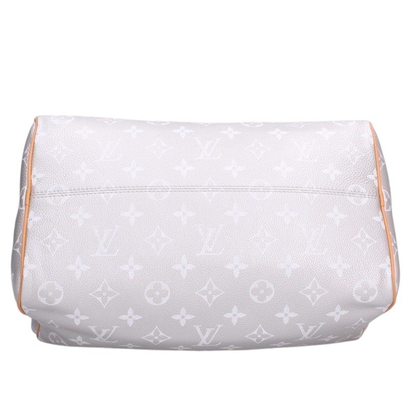 LOUISVUITTON 26AW Silver Monogram Speedy P9 Bag Size 30