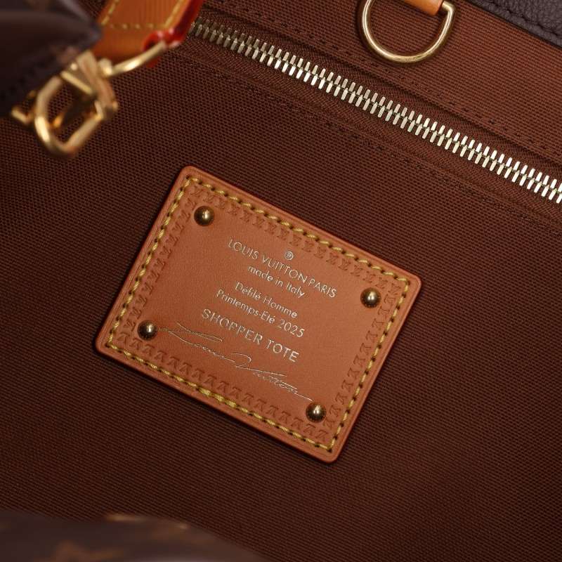 LOUISVUITTON Monogram Leather Shopper Tote Bag Size MM