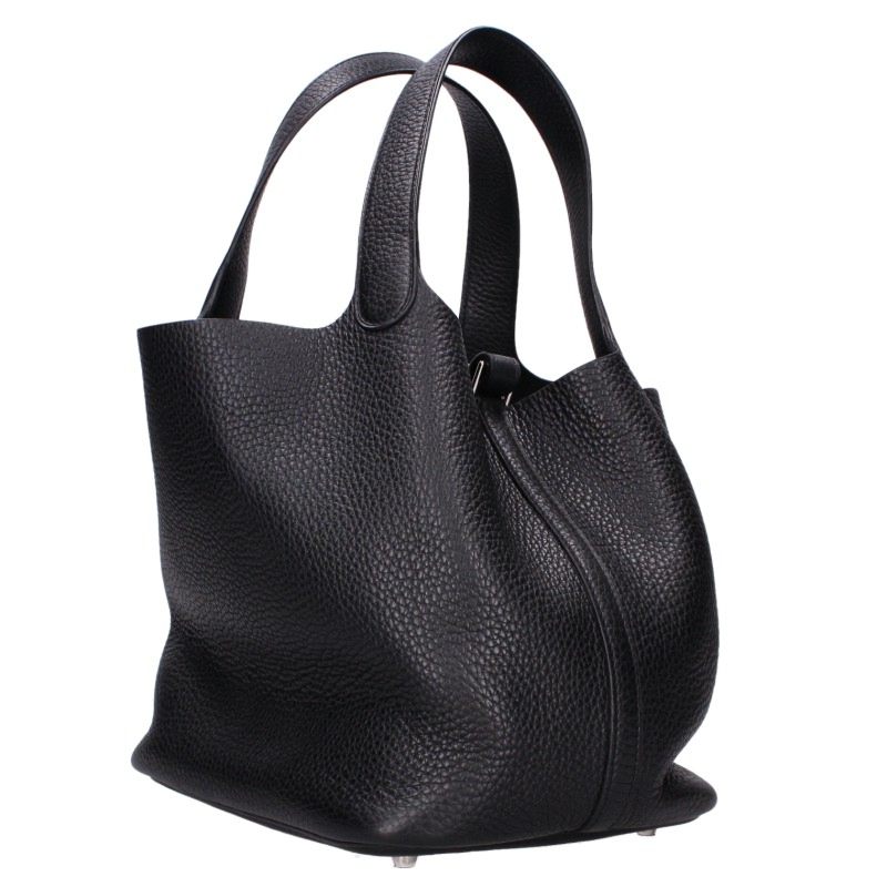 HERMES Picotin Lock MM Taurillon Clemence Bag Size MM