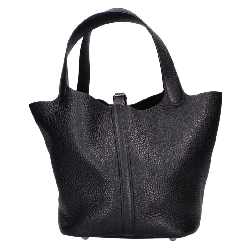 HERMES Picotin Lock MM Taurillon Clemence Bag Size MM