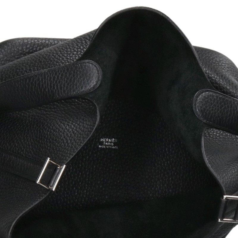 HERMES Picotin Lock MM Taurillon Clemence Bag Size MM