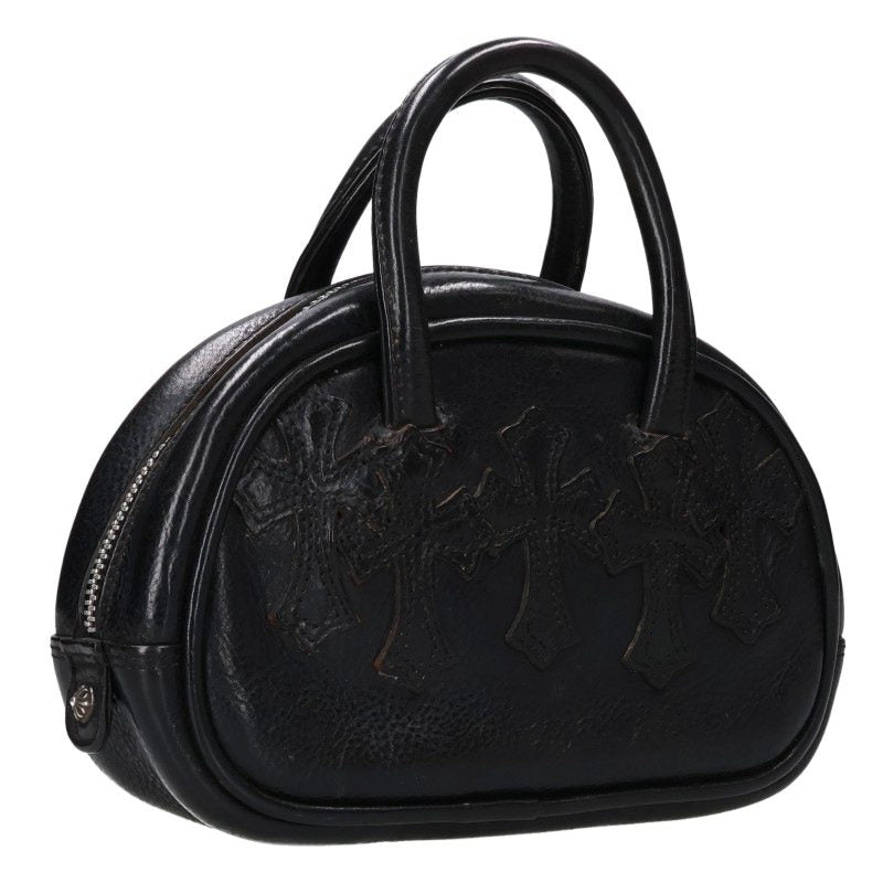 Chrome Hearts Tiny Gym Bag Cross Patch Leather Handbag Multi