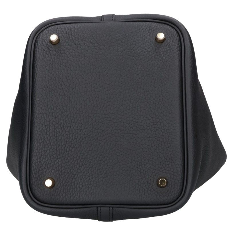 HERMES Picotin Lock MM Taurillon Leather Bag Size MM
