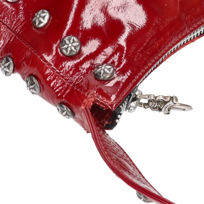 Chrome Hearts Star Ball Button Leather Handbag