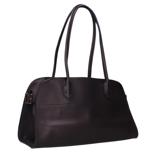 THEROW MARGAUX SHOULDER 12 Saddle Leather Bag
