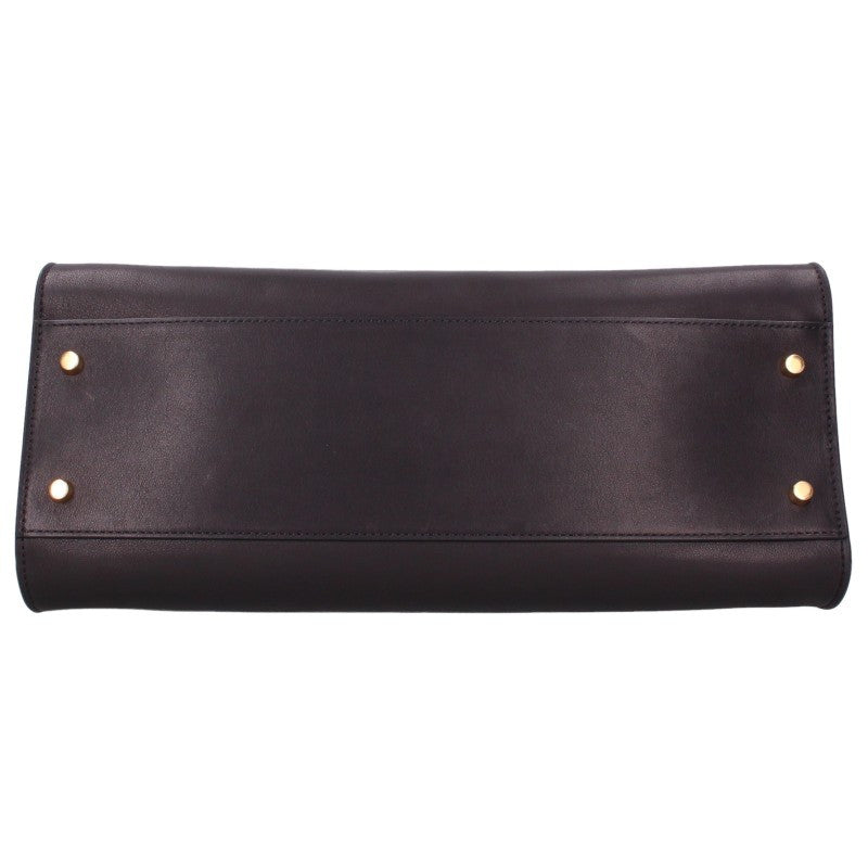 THEROW MARGAUX SHOULDER 12 Saddle Leather Bag