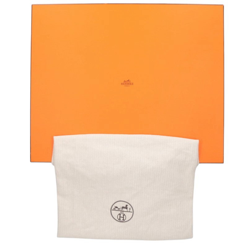 HERMES Haut à Courroies 40 Ficelle Toile Barenia Bag