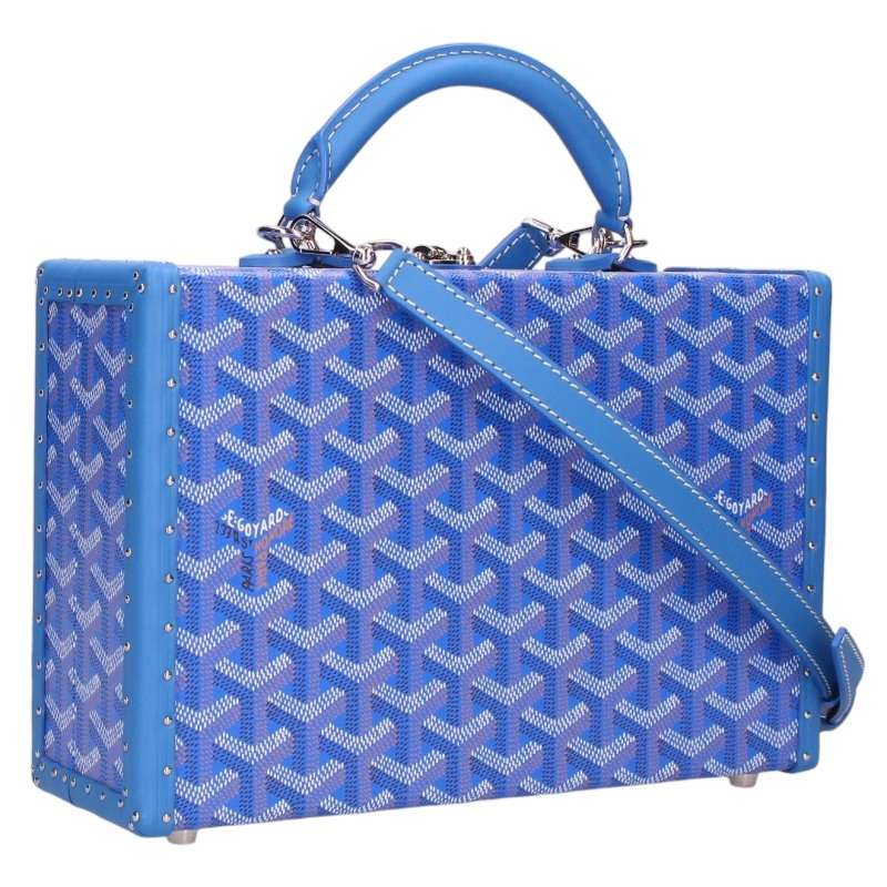 GOYARD Grand Hotel PM 2-Way Canvas Handbag Size PM