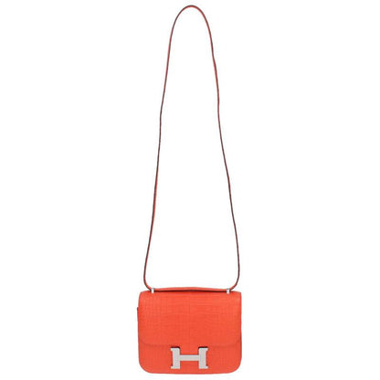 HERMES Constance Mini Matte Alligator Bag Size ONE SIZE