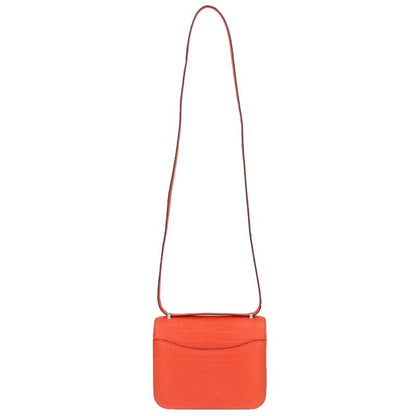 HERMES Constance Mini Matte Alligator Bag Size ONE SIZE