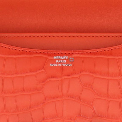 HERMES Constance Mini Matte Alligator Bag Size ONE SIZE