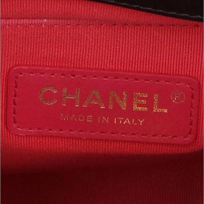 CHANEL Boy Chanel Mini Leather Chain Shoulder Size ONE SIZE