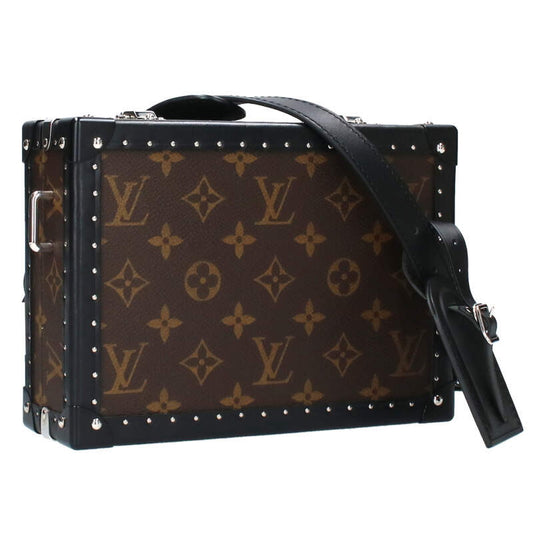 LOUISVUITTON Monogram Clutch Box Shoulder Bag Size ONE SIZE
