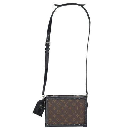 LOUISVUITTON Monogram Clutch Box Shoulder Bag Size ONE SIZE