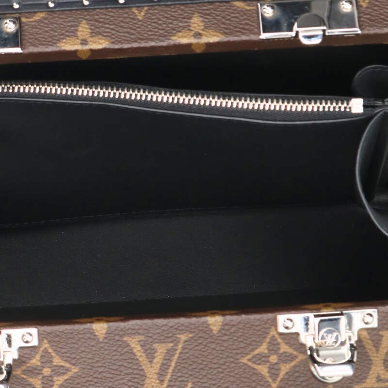 LOUISVUITTON Monogram Clutch Box Shoulder Bag Size ONE SIZE