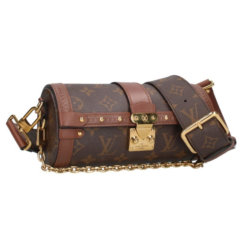LOUISVUITTON Papillon Trunk Monogram Chain