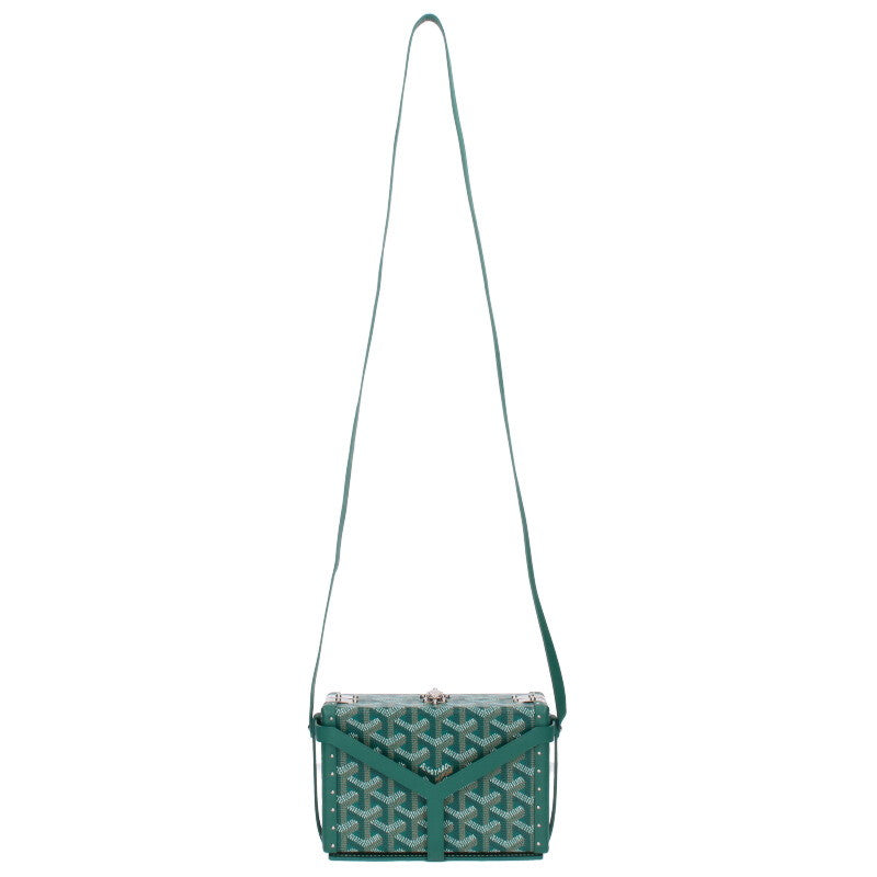 GOYARD Minodiere Leather Trunk Shoulder Bag Size ONE SIZE