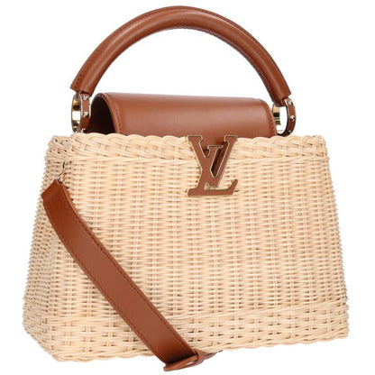 LOUISVUITTON Capucines Shoulder Bag Beige Size ONE SIZE