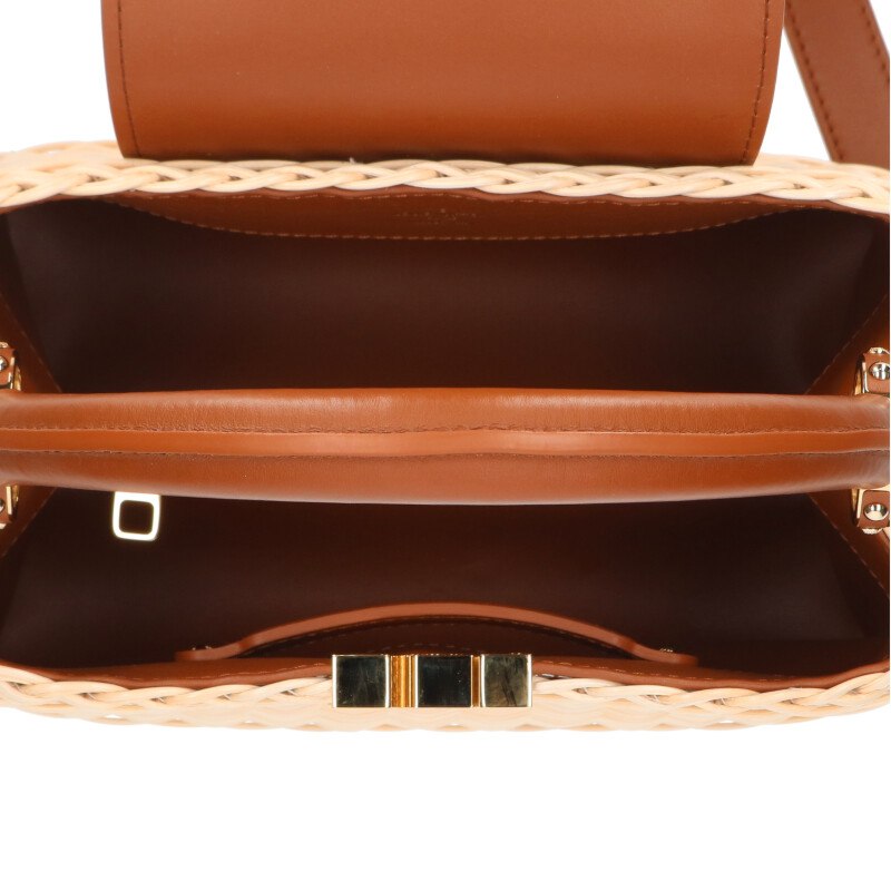 LOUISVUITTON Capucines Shoulder Bag Beige Size ONE SIZE