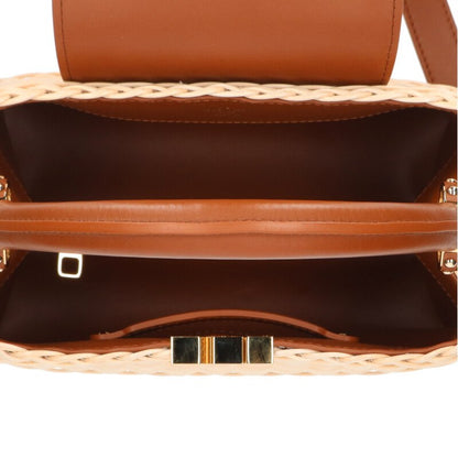 LOUISVUITTON Capucines Shoulder Bag Beige Size ONE SIZE