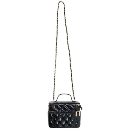 CHANEL Matelasse Vanity Quilted Shoulder Bag Size ONE SIZE