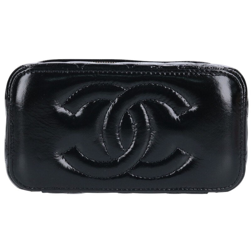 CHANEL Matelasse Vanity Quilted Shoulder Bag Size ONE SIZE