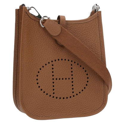 HERMES Evelyne TPM Taurillon Clemence Leather Size ONE SIZE