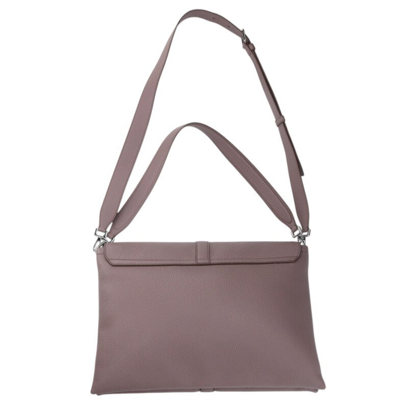 DIOR Pillow Calfskin 2-Way Shoulder Bag Brown Size ONE SIZE