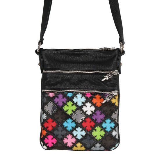 Chrome Hearts PERRY LTHR Multi Patch Shoulder Size ONE SIZE