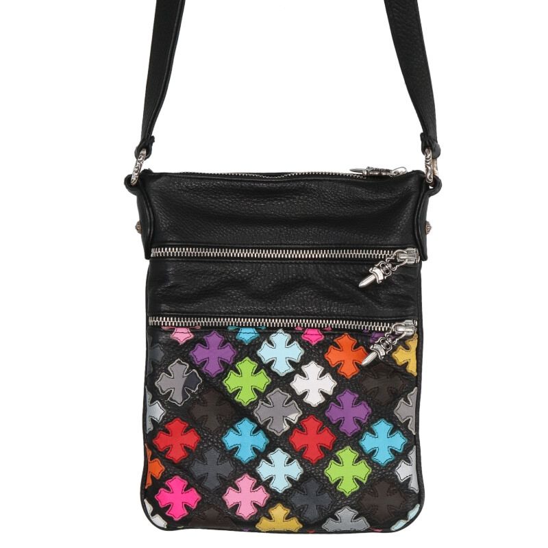 Chrome Hearts PERRY LTHR Multi Patch Shoulder Size ONE SIZE