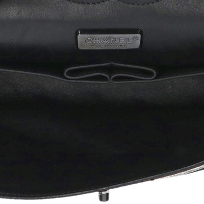 CHANEL Newspaper Matelasse Double Flap Bag Size ONE SIZE
