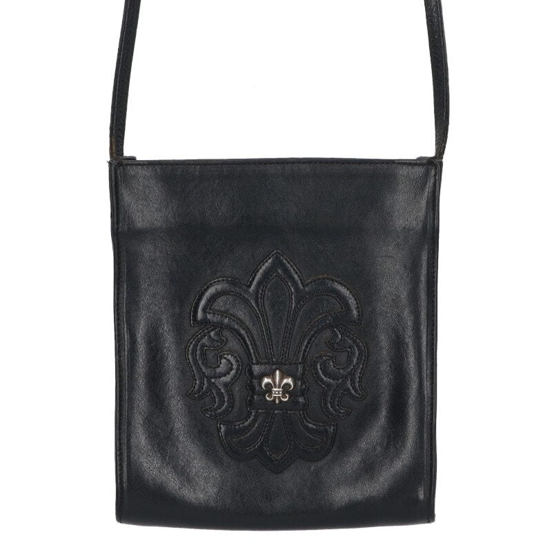 Chrome Hearts SQ PKT BS Fleur Leather Bag Size ONE SIZE