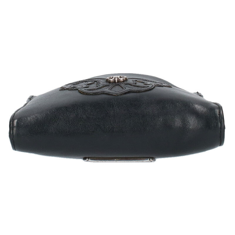 Chrome Hearts SQ PKT BS Fleur Leather Bag Size ONE SIZE