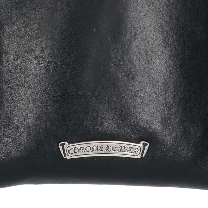 Chrome Hearts SQ PKT BS Fleur Leather Bag Size ONE SIZE