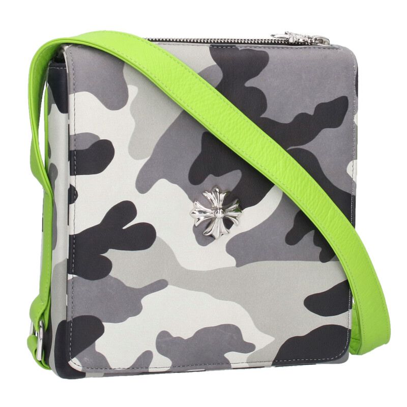 Chrome Hearts PLUG CH Plus Camo Leather Bag Size ONE SIZE