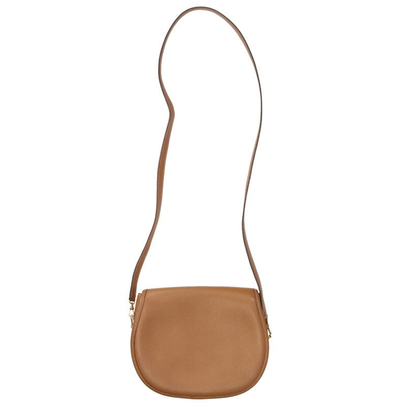 HERMES Double H Courchevel Leather GHW Bag Size ONE SIZE