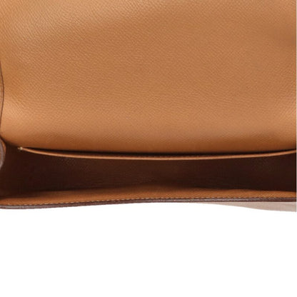 HERMES Double H Courchevel Leather GHW Bag Size ONE SIZE
