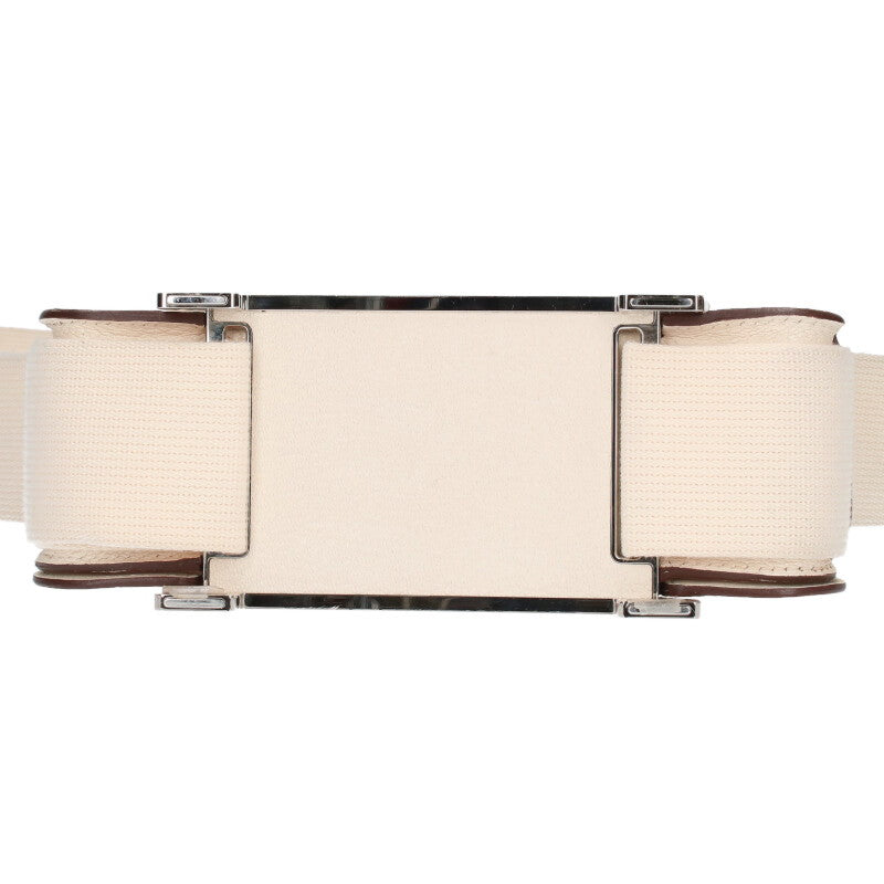 HERMES Geta U Stamp Chevre SVHW Nata Shoulder Size ONE SIZE