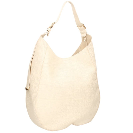 Burberry Logo Shoulder Bag White