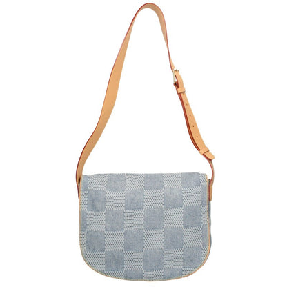 LOUISVUITTON Montsouris Messenger Damier Denim Bag Size MM