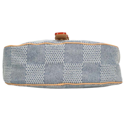 LOUISVUITTON Montsouris Messenger Damier Denim Bag Size MM