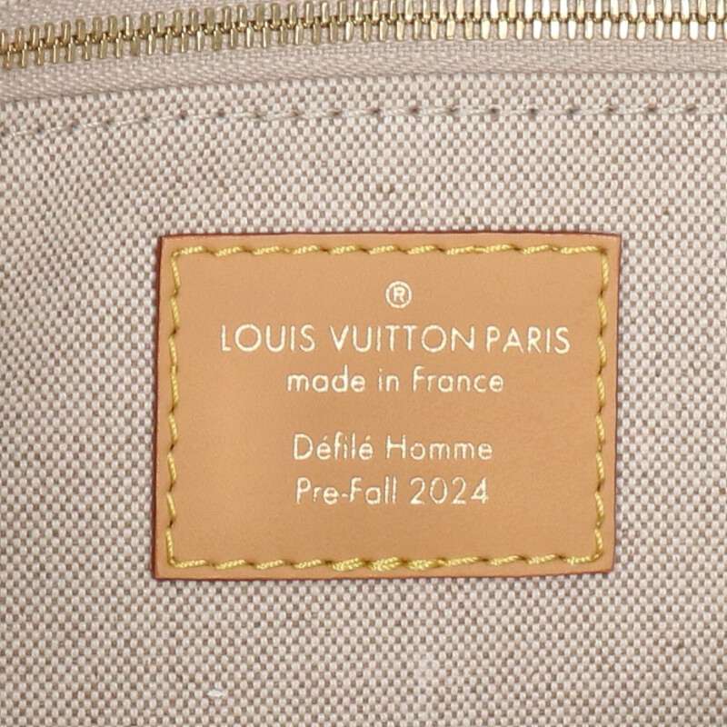LOUISVUITTON Montsouris Messenger Damier Denim Bag Size MM