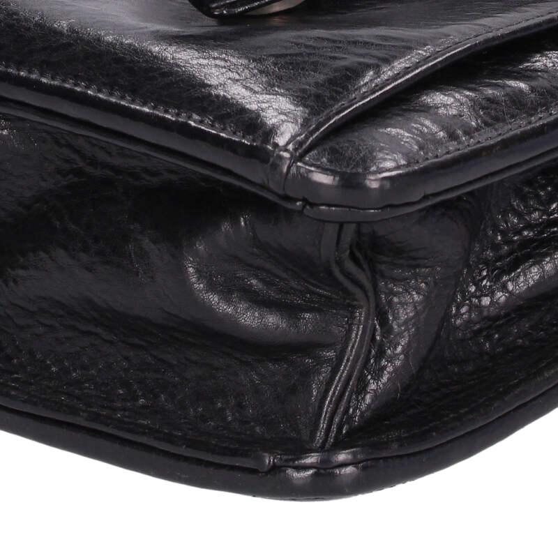Chrome Hearts Dagger Flap Leather Shoulder Bag Size ONE SIZE