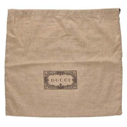 GUCCI GG Medium Messenger Shoulder Bag Black Size ONE SIZE