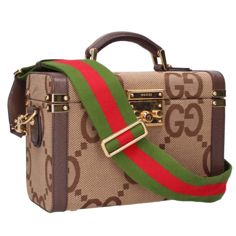 GUCCI GG Supreme Beauty Case Beige Size ONE SIZE
